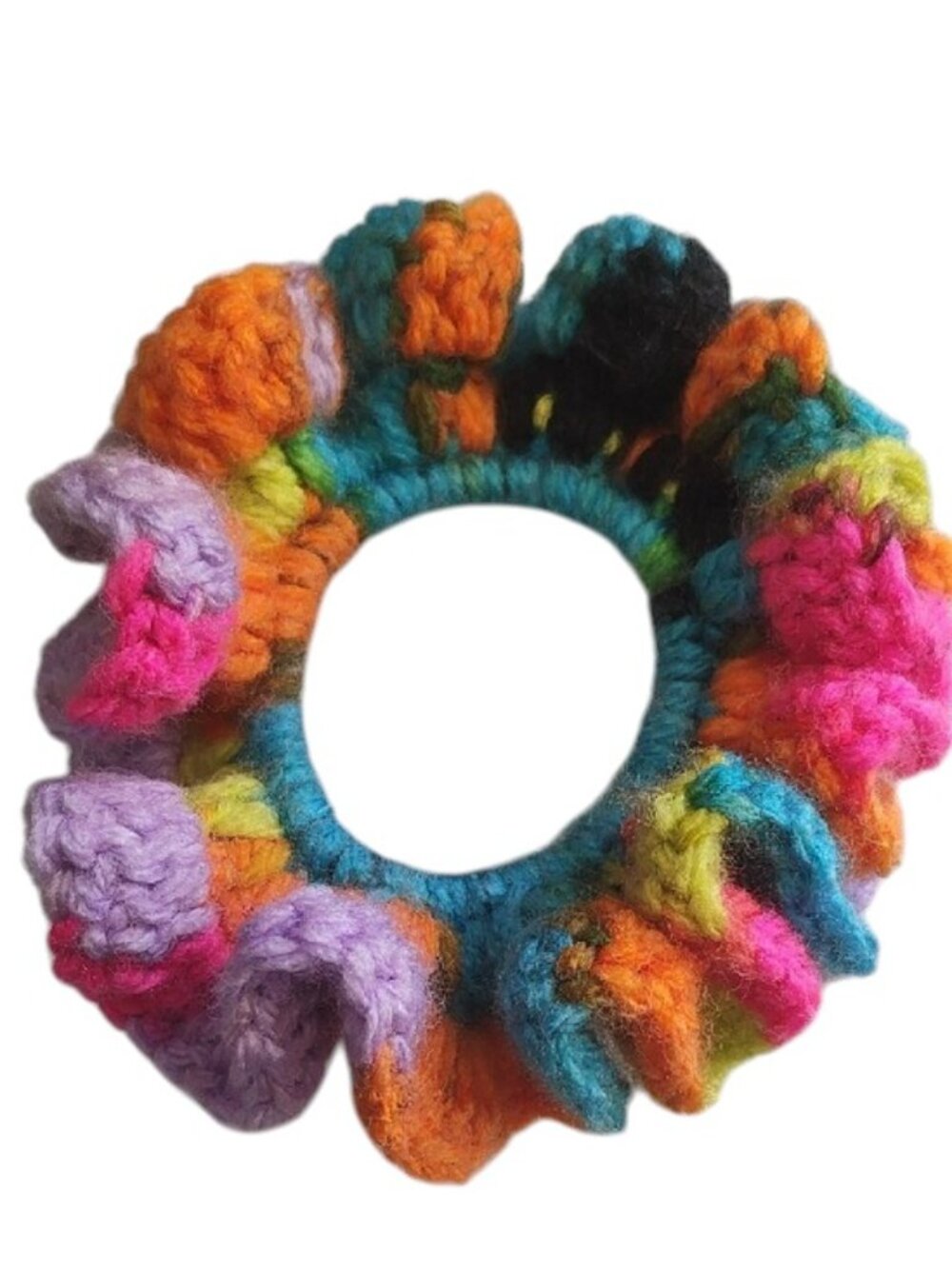 crochet hair tie - new